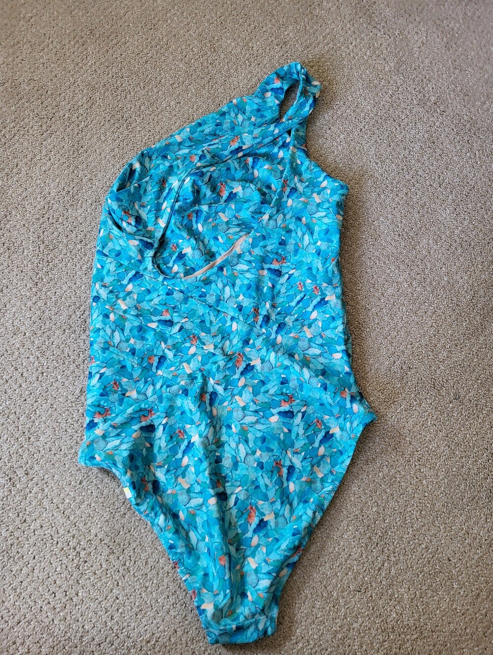 Summersalt Sidestroke One Piece Swimsuit One Sholder, Size 8 - Picture 2 of 4